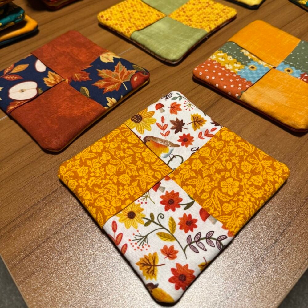 Coasters - Fall Pattern Fabric Coasters and MugRugs - Image 6