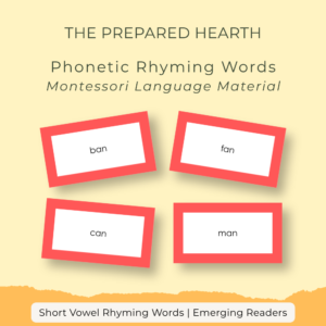 Phonetic Rhyming Cards
